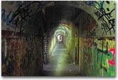 MN Collections - Schilderij - Urbex Photography. - Multicolor - 120 X 80 Cm