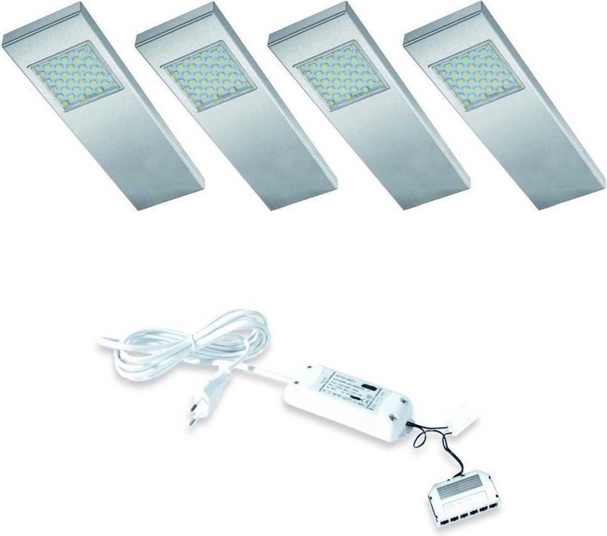 Thebo Dotty LED keukenspot (4 spots) incl. driver/schakelaar