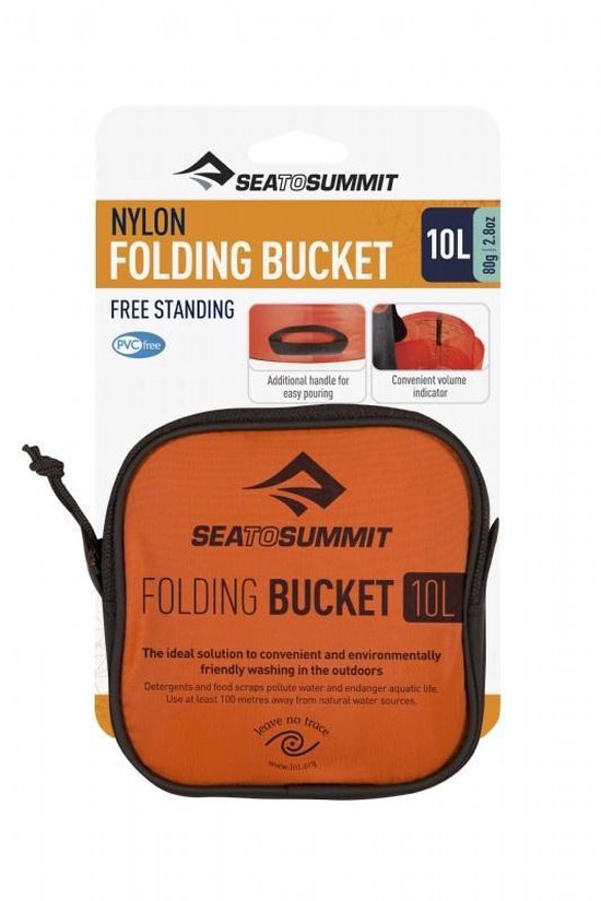 Sea To Summit Opvouwbare Waterzak 10 Liter Oranje van Sea to Summit — afbeelding 5