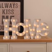 Giggle Beaver Word Lamp Home - Tafellamp - Wit