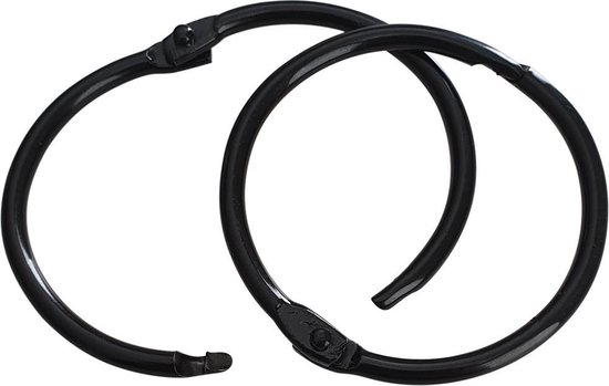 5 stuks grote bindringen - grote sleutelhangers van 150 mm - grote