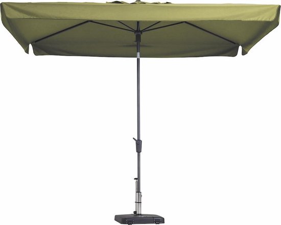 nood Madeliefje Verleiden Madison parasol rechthoek Sage groen 300 x 200 | bol.com