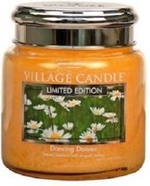 Village Candle Medium Jar Dancing Daisies