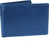 Massi Miliano  Portemonnee (mini)  Unisex Nappa Leder - Blauw  ( RG2501-8)