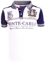 Geographical Norway Poloshirt Kark Wit - S