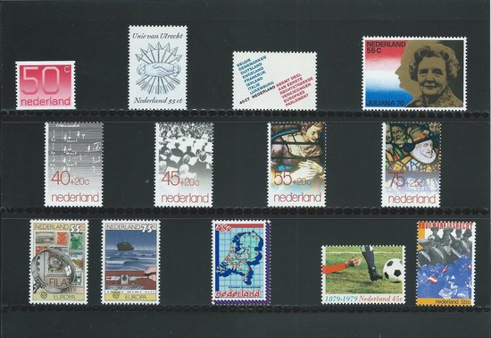Thumbnail van een extra afbeelding van het spel Nederland Jaarcollectie Postzegels 1979