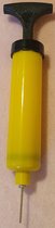 Ballenpomp -  Geel - 24 cm inclusief naald