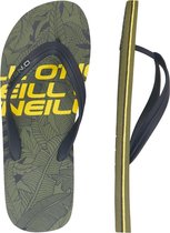 O'Neill Slippers Profile graphic - Green Aop W/ Black - 39
