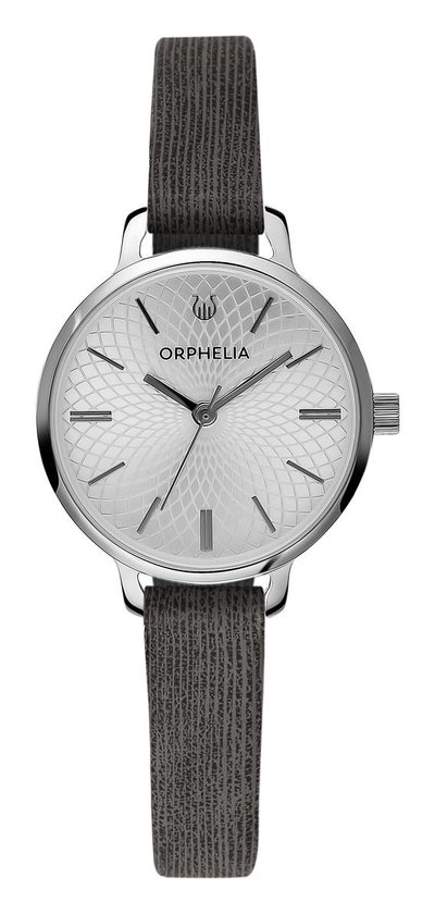 ORPHELIA OR11900 - Horloge - Leer - Grijs - 28 mm