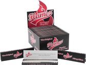 Flamez - Flamez Black King Size Regular - Lange Vloei - Doos 50 Stuks
