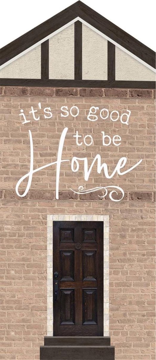 Tabletop house - It's good to be home