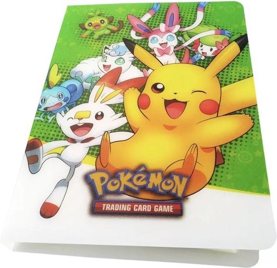 Pokemon Kaarten Verzamel Map - Voor 80 kaarten - Pikachu & Friends | Games  | bol.com