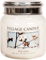 Village Candle Duo Lont Pure Linen Medium 105 Branduren