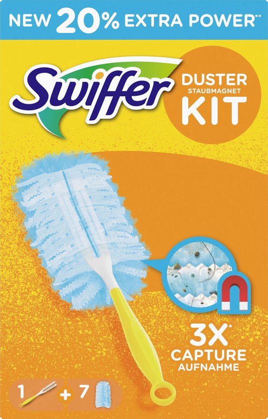 Swiffer Duster Kit - 1 Handvat & 7 Navul Stofdoekjes
