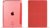 Étui à rabat pour iPad 2/3/4 d' Apple avec intérieur souple - Rouge
