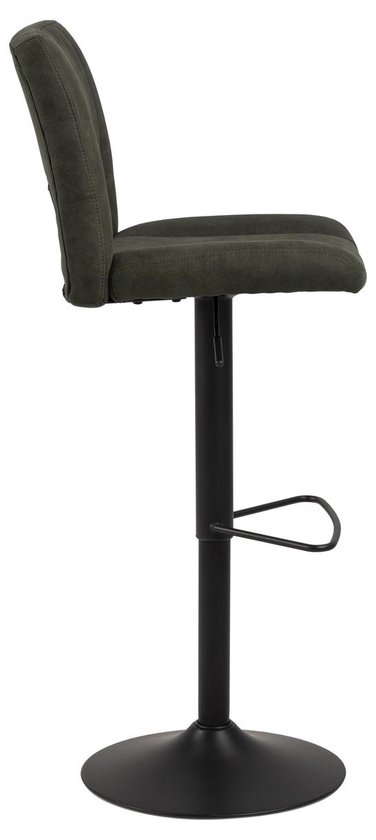 Lot de 2 chaises de bar Syra vertes.