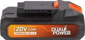 Powerplus Dual Power POWDP9021 20V Accu - 20V Li-ion - 2.0Ah (excl. lader)