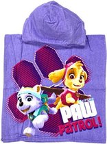 Paw Patrol poncho - paars - Paw Patrol badponcho