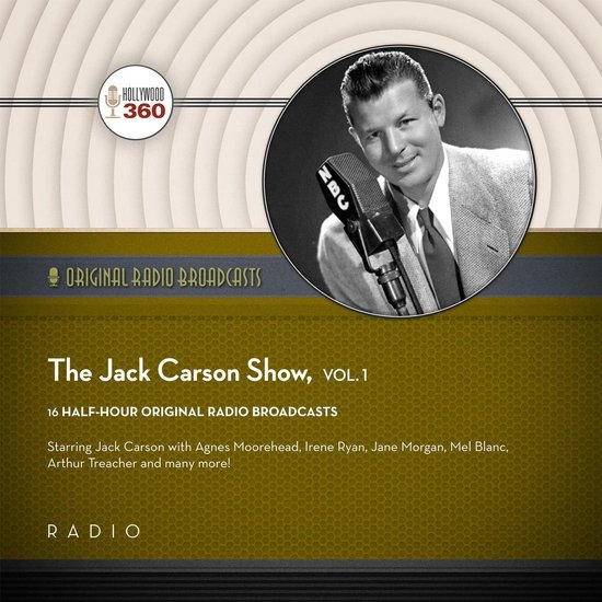 The Jack Carson Show, Vol. 1 - cover