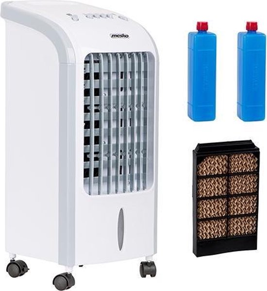 Opgewonden zijn vergroting rotatie Aircooler 3 in 1 - Koelen - zuiveren - bevochtigen - Air cooler - 4 liter  luchtkoeler | bol.com