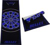 Afbeelding van het spelletje Dragon darts - dartmat - Bullet blauw 237x80 cm - dart mat – dart vloerkleed