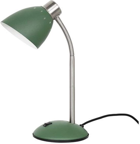 Leitmotiv Tafellamp - Bureaulamp Dorm mat groen - metaal | bol.com