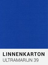 Linnenkarton 39 Ultramarijn A4 240 gr.