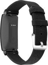 YONO Fitbit Inspire Bandje - HR - 2 - Nylon - Zwart