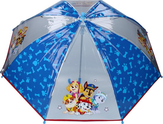 PAW Patrol - Paraplu - Umbrella Party - 78 cm - Blauw | bol.com