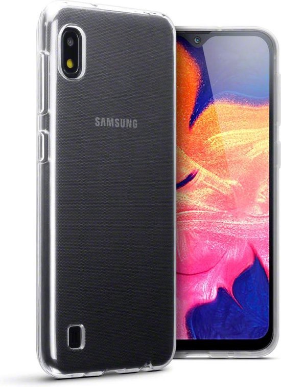 Samsung Galaxy A10 Hoesje - Siliconen Back Cover - Transparant | bol.com