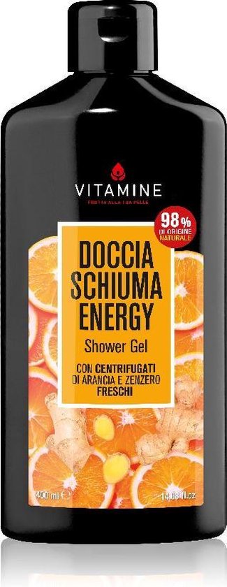 Vitamine -Energy Shower gel Orange and Ginger 400 ml