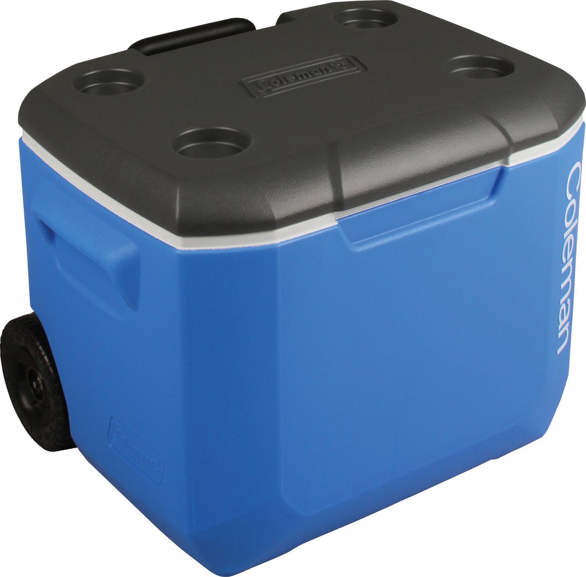 Coleman 60QT Performance Koelbox - Wielen - 56 Liter - Blauw