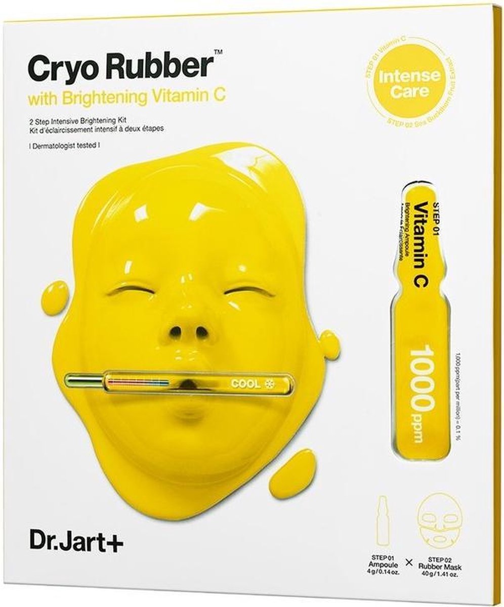 NEW! Dr. Jart+ Cryo Brightening Vitamin C Rubber Mask