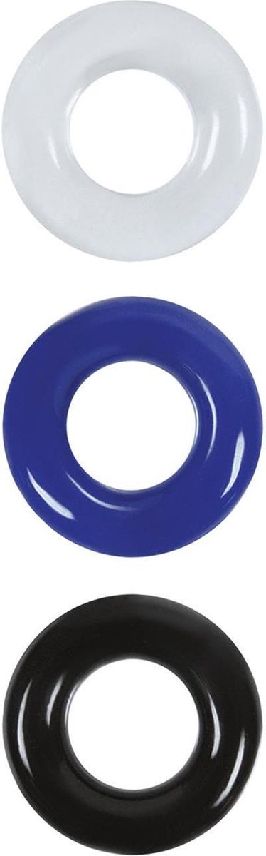 Penis ringen set- Cock Ring Set-Kleur- 3 ringen