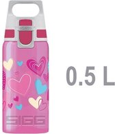 Sigg Bouteille à boire Viva One Hearts Girls 500 ml rose