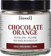 IOSSI | Chocolate Orange Revitalizing Face Mask | Gezichtsmasker | Kleimasker | Rode Kleimasker | Natuurlijke Masker | Poedermasker | Moederdag Cadeau | Kado voor Moederdag