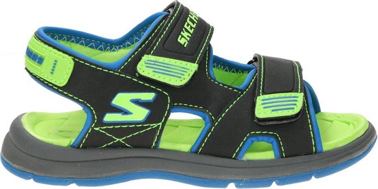 Skechers Sport sandaal, Sandalen, Jongen, Maat 35, grijs/groen | bol.com