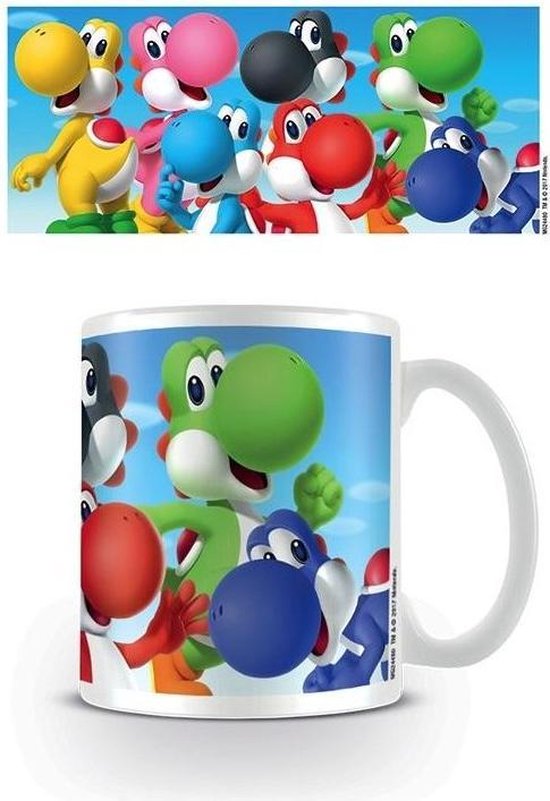 Ensemble mug + tirelire Nintendo Super Mario Bros Yoshi