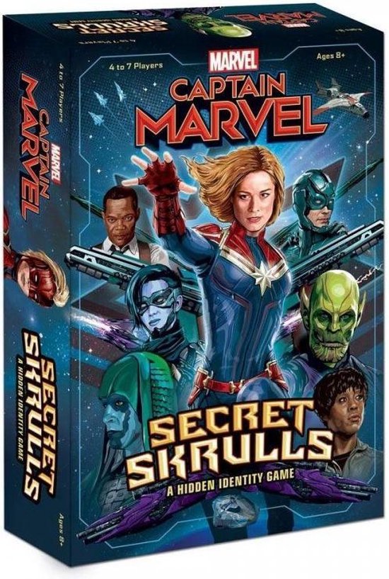Afbeelding van het spel Asmodee Captain Marvel Secret Skrulls - EN
