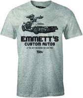 BACK TO THE FUTURE - T-Shirt Emmett's Custom Autos (S)