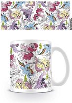 MY LITTLE PONY - Mug - 300 ml - Scribble Ponies