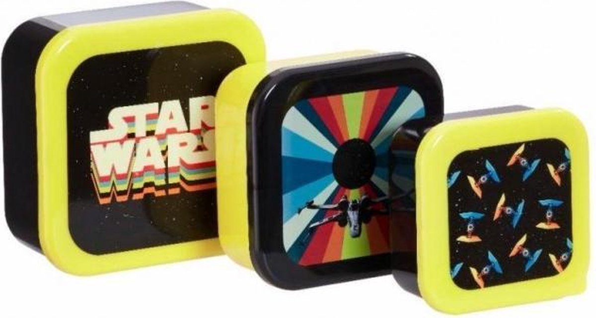 Star Wars Plastic Bewaar trommels - Retro Vehicles