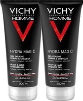 Vichy Homme Hydra Mag C Douchegel - 2x200ml