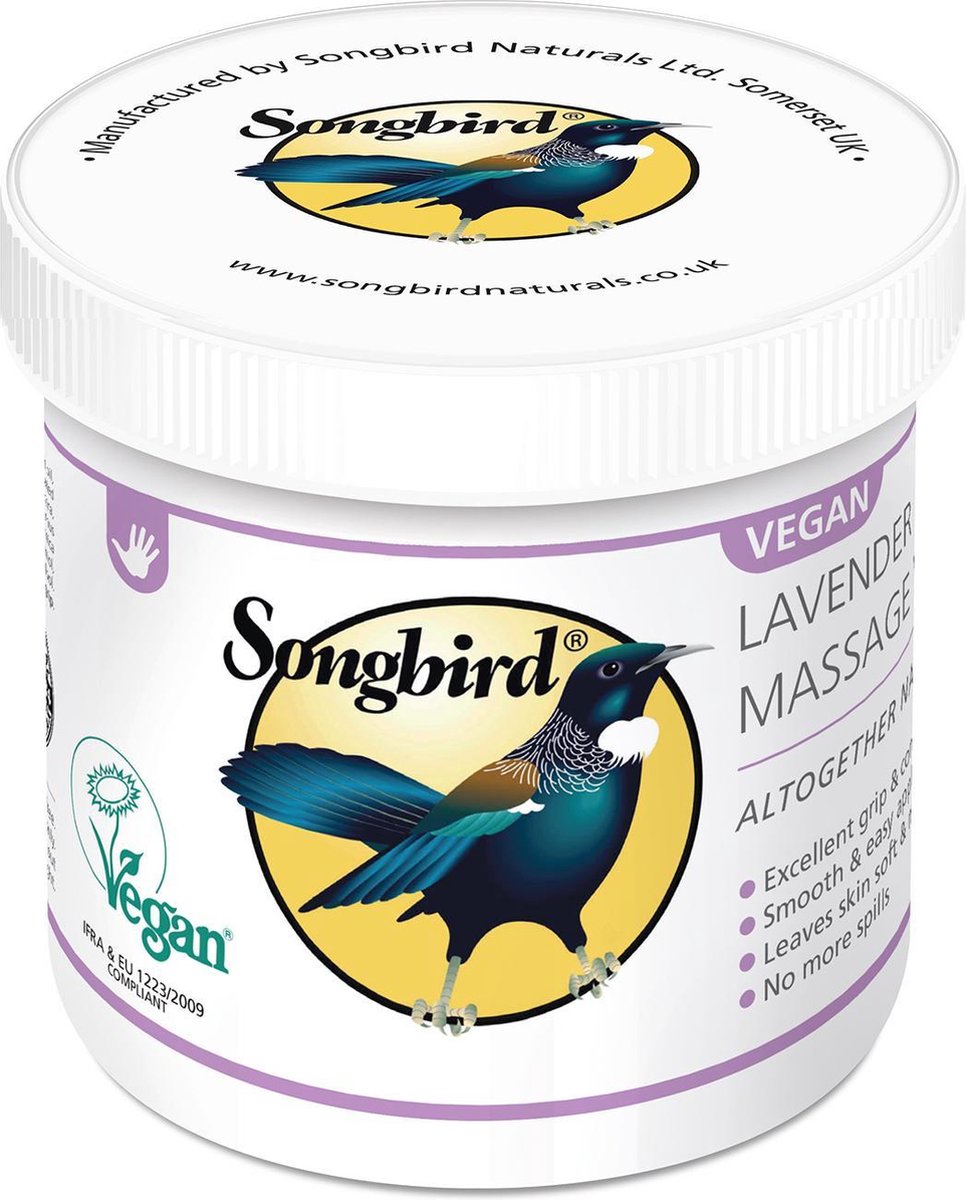 Goedkoopste Songbird Vegan Lavender Massage Wax 550 gram