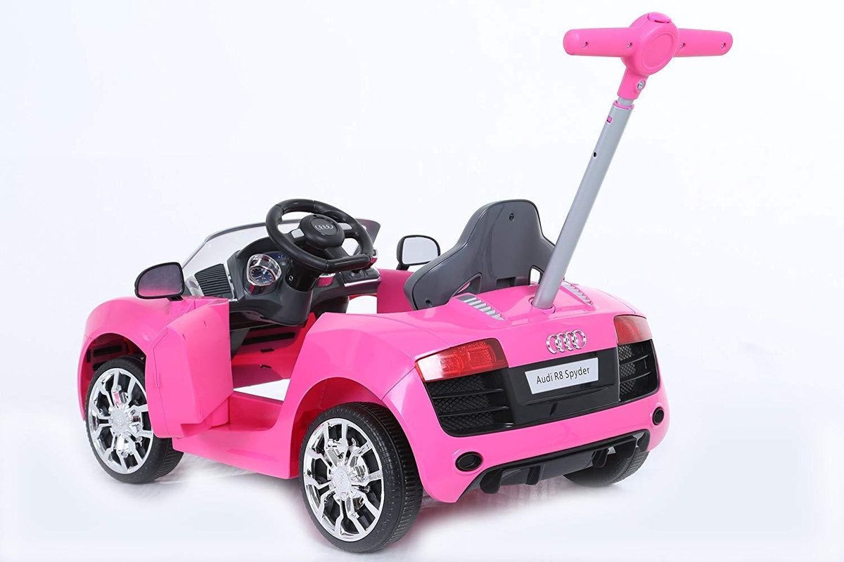 Rollplay Duwauto Audi Roze