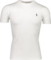Polo Ralph Lauren T-shirt Wit Getailleerd - Maat L - Mannen - Never out of stock Collectie - Katoen
