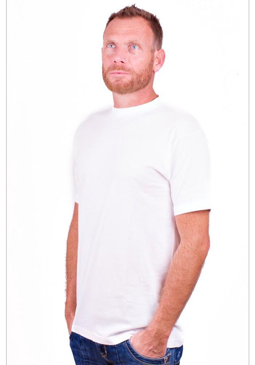 Alan Red T-Shirt Virginia Extra Long - White - S - bol.com