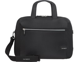Samsonite Laptopschoudertas - Litepoint Bailhandle 15.6 inch Uitbreidbaar - Black