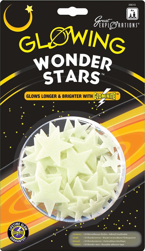 Wonder Stars Glow In The Dark Sterren