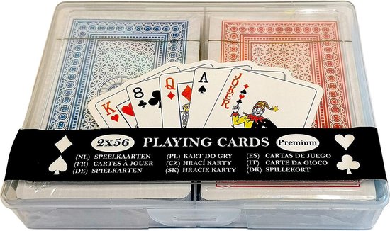 Afbeelding van het spel Speelkaarten Set 2 Stuks - 2 x 56